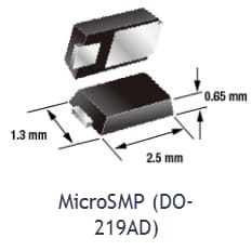 Plan mécanique - Vishay Semiconductors Évolution des boîtiers eSMP®